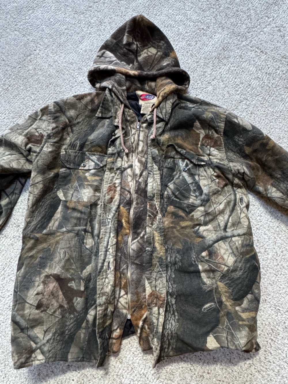 Vintage ProGear by Wrangler Realtree Camo Jacket